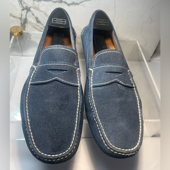 PRADA men’s loafers suede sz 7 made in italy main image 6